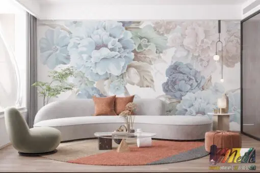 Tranh Dán Tường Canvas In Mực Dầu
