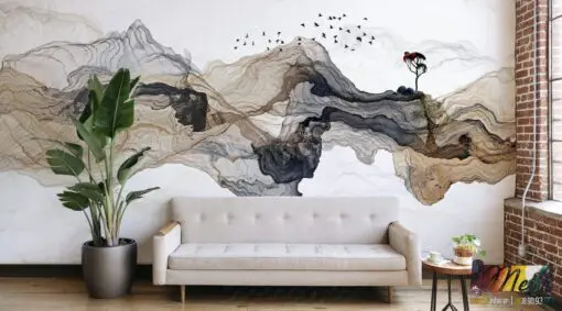 Tranh Dán Tường Canvas In Mực UV