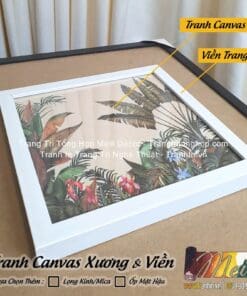 Tranh Treo Tường Tràn Viền (Xương,Không Viền)
